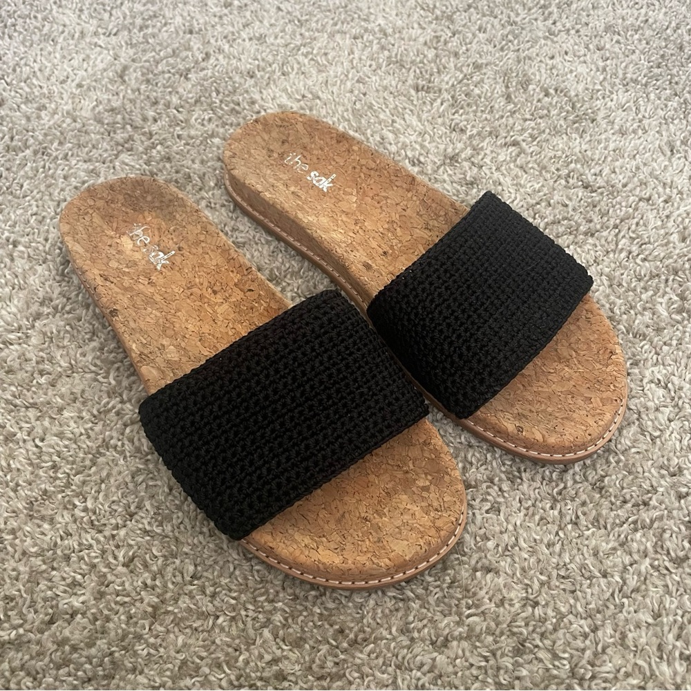 the sak Mendocino Crochet Sandal / Slide